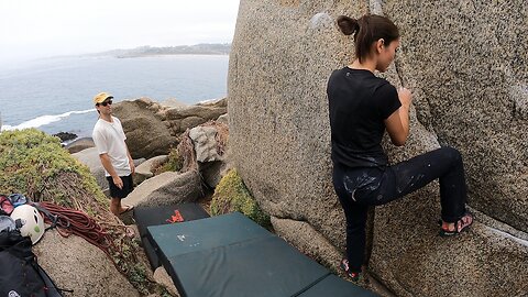 Escalando en Punta de Tralca [CC]