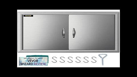 VEVOR BBQ Access Door 28W X 19H Inch Double BBQ Door Stainless Review