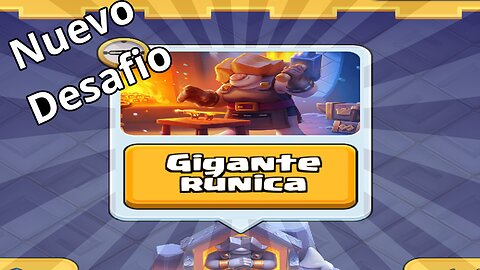 Desafio gigante runica #clashroyale