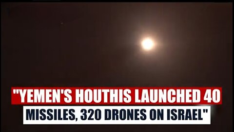 '40 Houthi Missiles, 320 Drones Fired Towards Israel...'- IDF's Big Admission