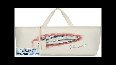 CHANEL Pre-Loved White Canvas Mobile Art Tote WhiteA beautiful hand painted tote bag Review