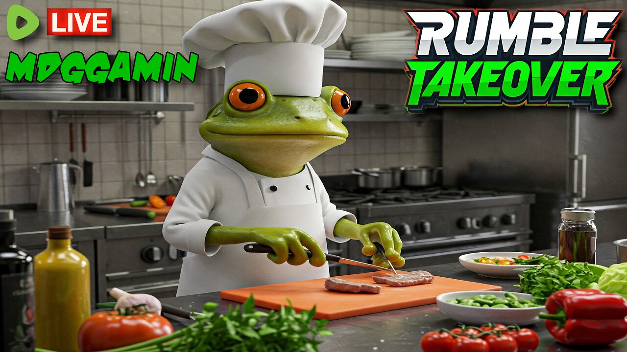 🔴LIVE - WOOO Happy Friday !!!! - Gaming & Cooking Stream - #RumbleTakeover