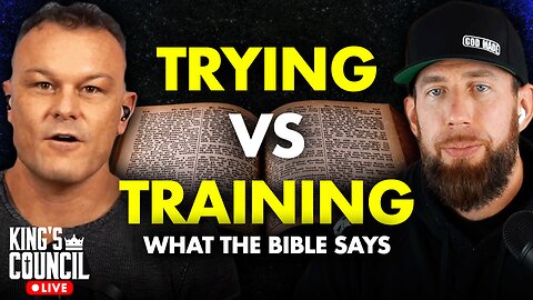 Why The Bible NEVER Instructs Us To “Try”