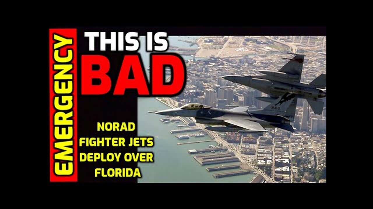 EMERGENCY ⚠️ Fighter Jets Deployed over Florida - NORAD on High Alert