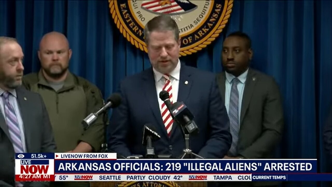 BREAKING: 200+ illegal immigrants arrested in Arkansas operation