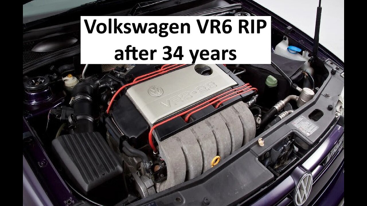 Volkswagen VR6 RIP after 34 years of service