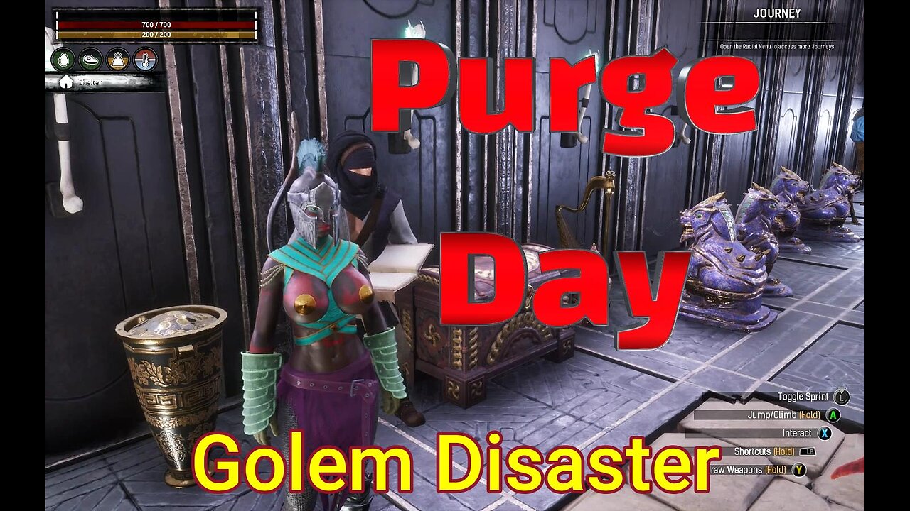 Conan Exiles Purge Day Golem Disaster #boosteroid #conanexiles