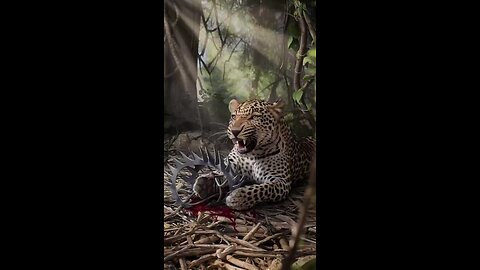 The Rescue of the Trapped Leopard