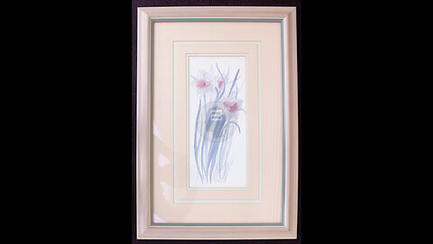 Pair of Signed Limited Edition Floral Prints by Leila Desirée Platt in Frames