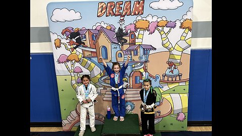 Andi Sauls Podium at Dream BJJ Norwalk, 2/8/2026