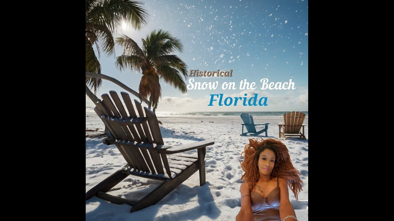 Florida's Snow on the Beach, Made History!