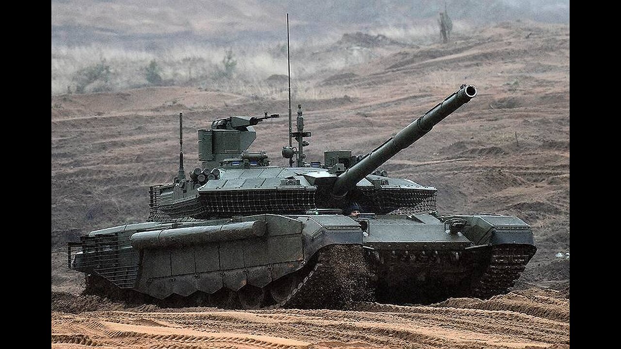 Russian T-90M in Action