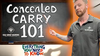 Concealed Carry 101: Expert Tips, Safety, Training, and Laws for Everyday Carry | Masterclass