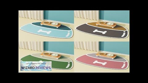 High Quality Pet Feeding Mat Absorbent Cat Mat for Dog Food Review