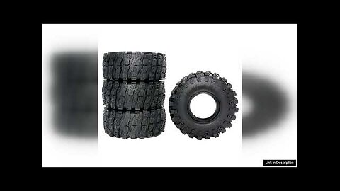 4PCS Simulated 1.9 inch Wheel Tires for TRX4 SCX10 1/10 Model Climbing Review