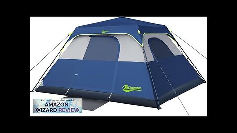 BeyondHOME Instant Cabin Tent 4 Person/6 Person Camping Tent Setup in 60 Review