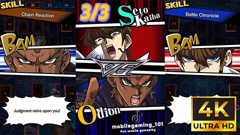 [3/3] Odion Burn VS Seto Kaiba Blue-Eyes , リシド VS 海馬 瀬人 , 遊☆戯☆王 デュエルリンクス