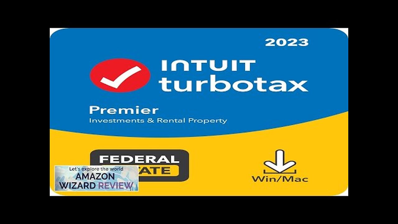 TurboTax Premier 2023 Tax Software Federal & State Tax Return Amazon Exclusive Review