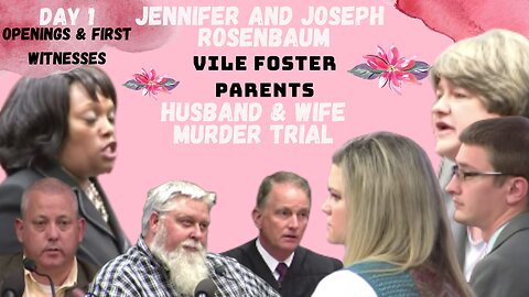 **VILE FOSTER PARENTS** Murder Trial Day 1 OPENING STATEMENTS Justice for 2yr Old Laila Marie