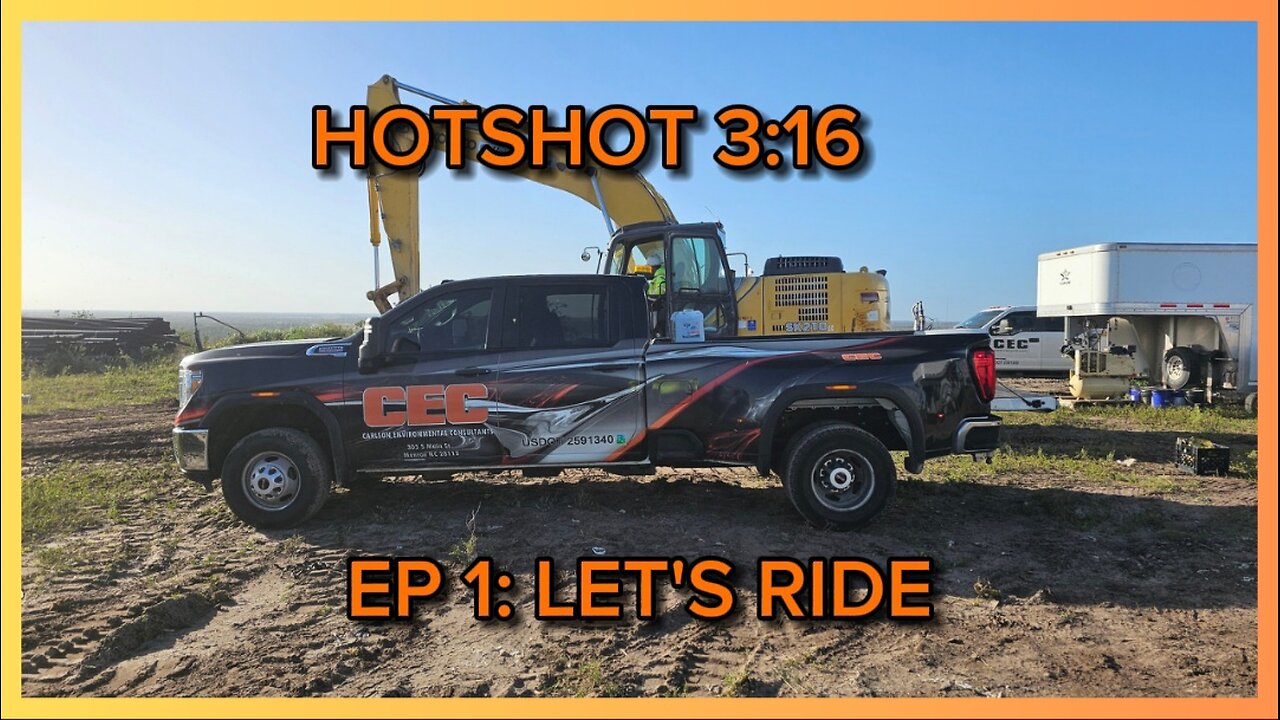 JANUARY 2024 - FIRST "HOTSHOT 3:16 EPISODE !" "LET'S RIDE !"