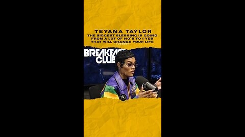 @teyanataylor The biggest blessing is going from a lot of NO’s to 1 yes that will change your life