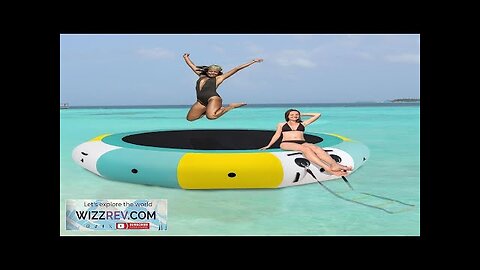 COOLWAVE Inflatable Water Trampoline for Lake 10 FT 12FT 15FT Floating Water Review