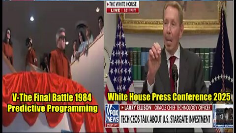 Oracle CEO Larry Ellison W/ Donald Trump 1984 Predictive Programming