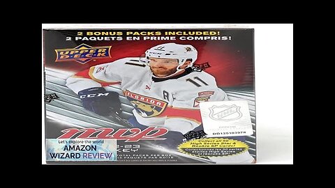 NHL Upper Deck 2022-23 MVP Hockey Trading Card BLASTER Box 15 Packs Review