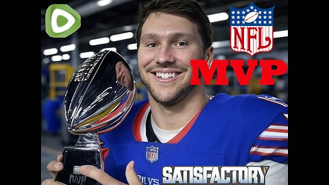 Josh Allen Is The NFL MVP! Will Josh Play Satisfactory With Me?