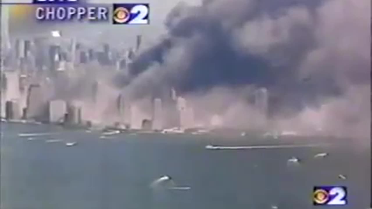 911 Fourth Explosion At The World Trade Center 8 Minutes After The North Tower Fell