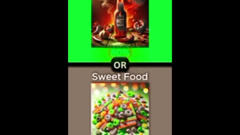 What Would You Rather food