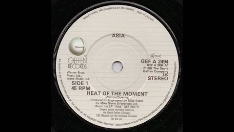 ASIA HEAT OF THE MOMENT (isolated tracks)