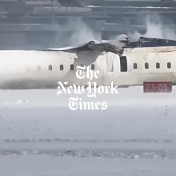 This Was The Scene After A Delta Air Lines Flight From Minneapolis Crashed 😳🥲