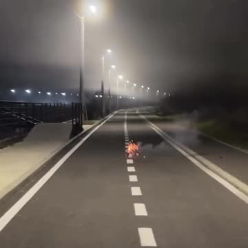 The fog gave the impression of a mushroom cloud that isn't there