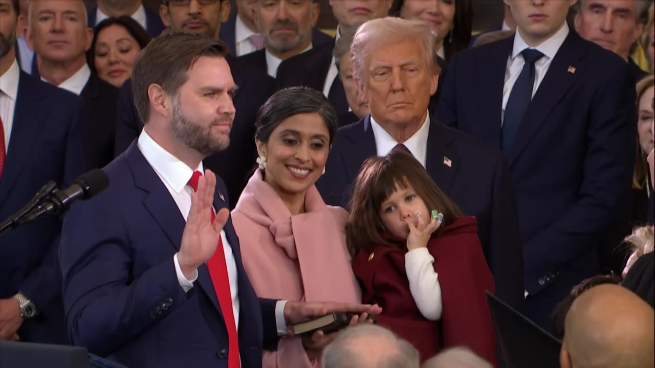 J.D. Vance vice presidential oath of office