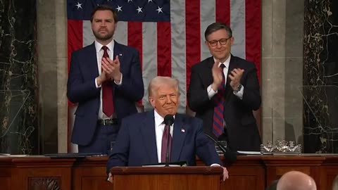 American Dream Is Unstoppable": President Trump Defends Economic Agenda In Address To Congress