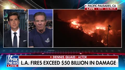 🔥 Dennis Quaid speaks from his L.A. home where he's standing guard.