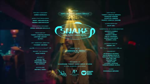 Nora Fatehi & Jason Derulo - Snake [Official Music Video