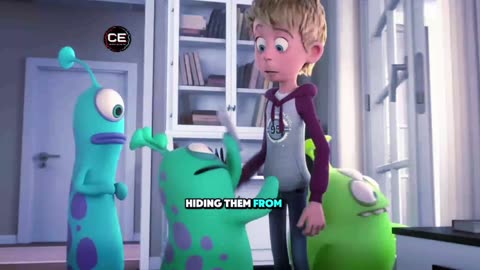 "Must-See! A Boy Discovers 3 Aliens with a Shocking Secret!