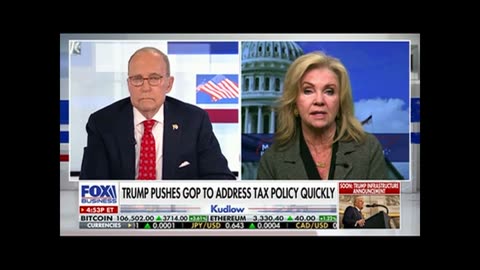 Expanding Trump's 2017 Tax Cuts: Blackburn on Fox Business