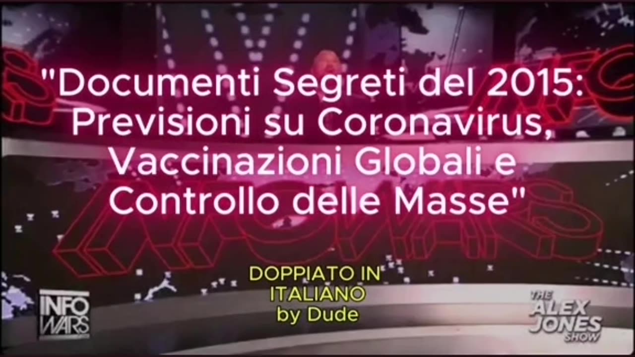 PROGETTO "DEFUSE": LA PANDEMIA E' STATA PIANIFICATA (all'interno video e fonti segrete)