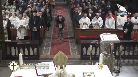 Ereticii Ecumenisti Timotei, Cazacu ROSTESC Crezul cu FILIOQUE la SAPTAMANA DE SPURCACIUNE IN COMUN