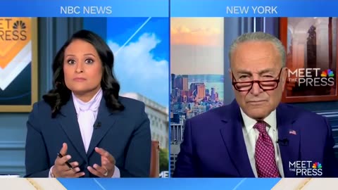 Chuck Schumer doubles down when confronted about “misleading” the