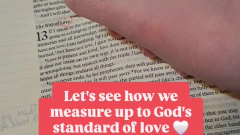What is love according to the Bible?