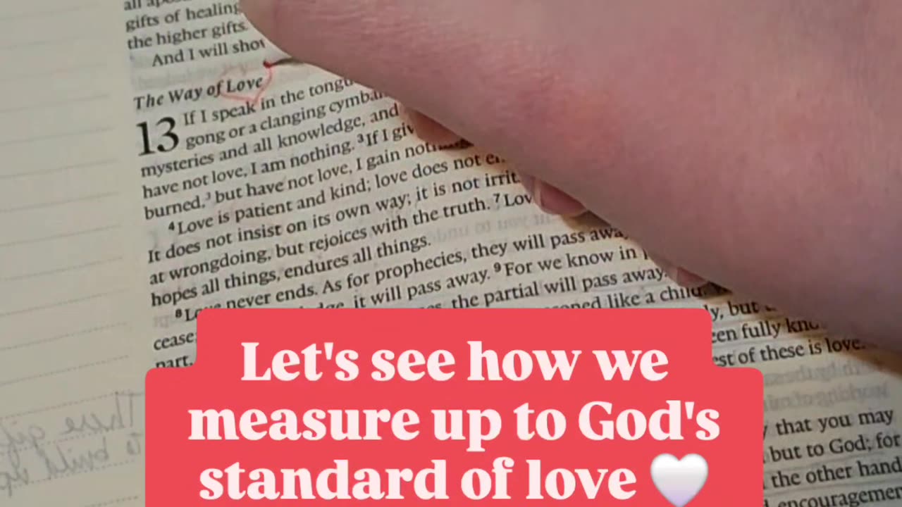 What is love according to the Bible?