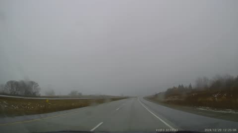 [4K] Thornhill, Ontario! #1 Winter Rainy day driving, ON. CA.