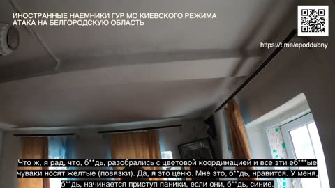 🇷🇺🇺🇦 Footage from the helmet camera of a destroyed English-speaking mercenary