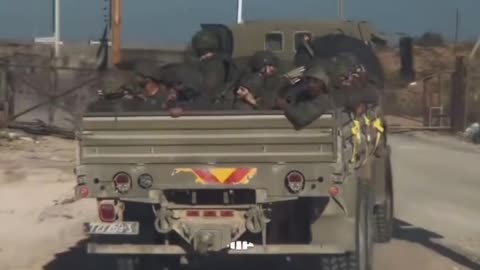 The moment the departure of the 50th Battalion of the Nahal Brigade