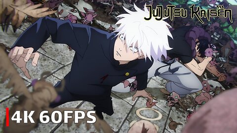 Gojo vs Toji Fushiguro - Full Fight _ 4K _ 60FPS _ English Sub _ Jujutsu Kaisen Season 2 Episode 3