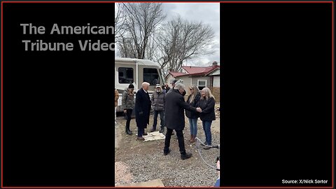 Trump Visits Battered NC Towns Ignored Biden for His First Domestic Trip as President